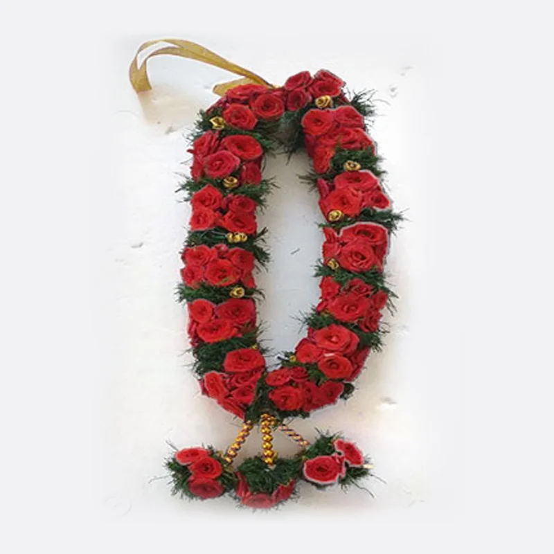 Button Roses Garland